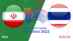 Nhận định bóng đá Olympic Iran vs Olympic Thái Lan, 15h30 ngày 27/9: Khó cho người Thái